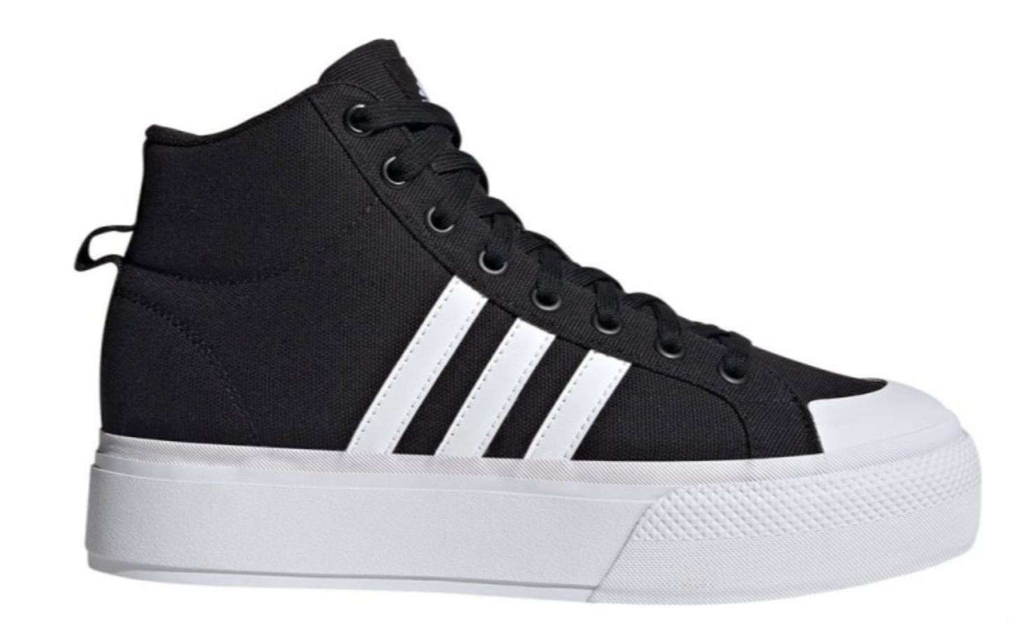 tenis adidas casual bravada 2.0 mid platform