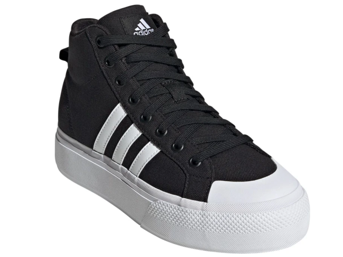 tenis adidas casual bravada 2.0 mid platform