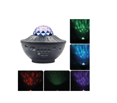 LÁMPARA PROYECTO MUSICAL BLUETOOTH CON CONTROL (24 PZAS)